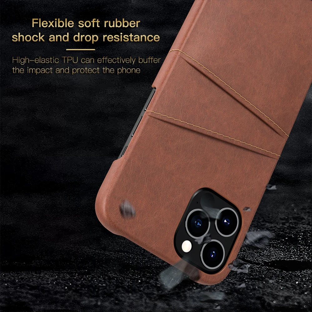 Чехол-Кошелек KEYSION из искусственной кожи для iPhone 13 Pro Max 12 11 Карманный чехол карт