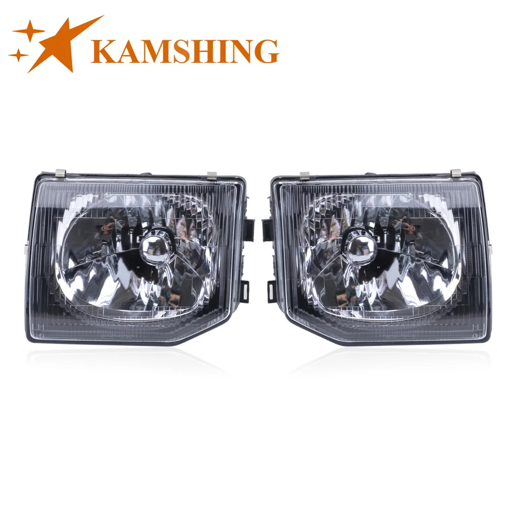 CAPQX для Mitsubishi Pajero V31 V32 V33 V45 2002 Передний бампер головной светильник налобный фонарь дневной ходовой светильник головной светильник в сборе
