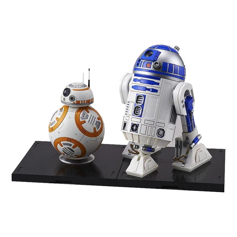 

Bandai Звездные войны 1/12 Bb-8 R2-D2 The Force Пробуждение ремонт робот набор Сборная модель детские игрушки подарок для детей