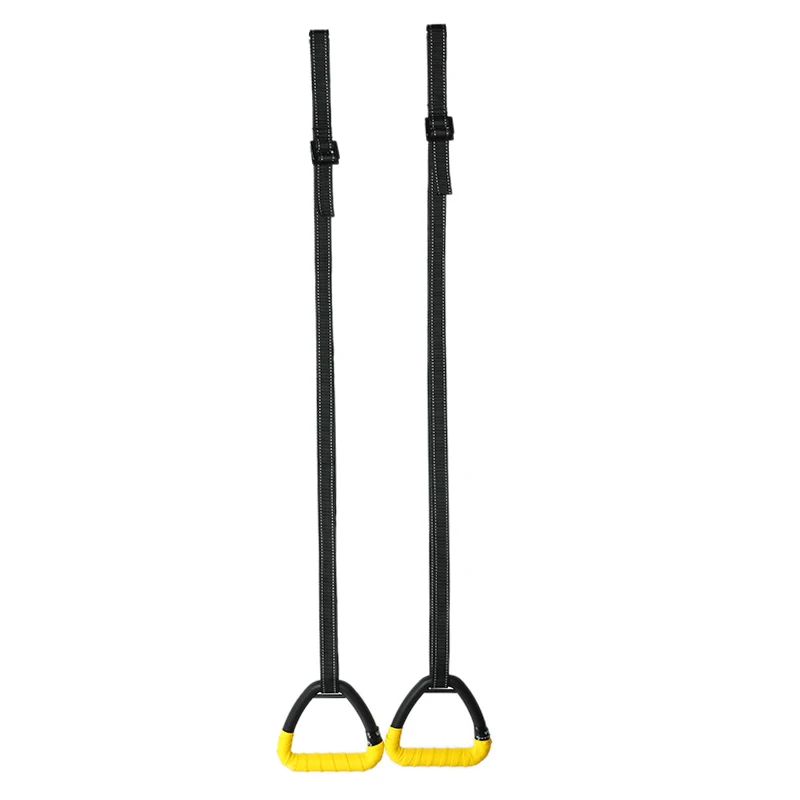 

High Quality ABS Gymnastic Rings Exercise Gym Exercise Crossfit Pull Ups Muscle Ups Workout For Cross Fitness Home Gym