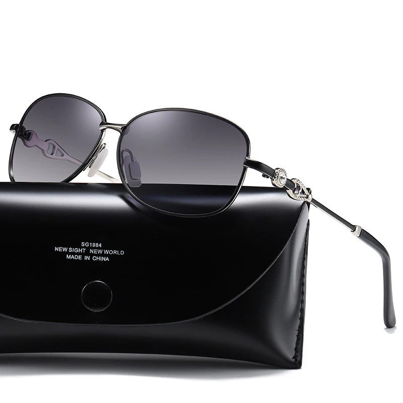 

Vazrobe Sunglasses Polarized Women Sun Glasses Ladies 2018 Fashion Designer High Brand Diamond Luxury UV400 Anti Reflection