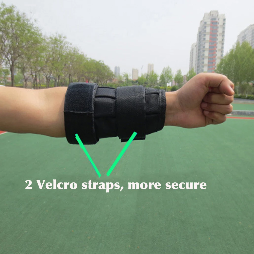 1pair sandbag oxford fabric strength training fitness gym strap wrist weights bag exercise for adults ankle protection running free global shipping