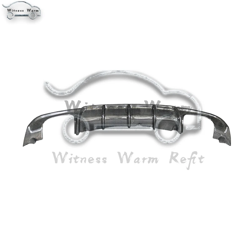 Задний бампер из углеродного волокна/FRP диффузор спойлер для BMW F30 стандартный 2012