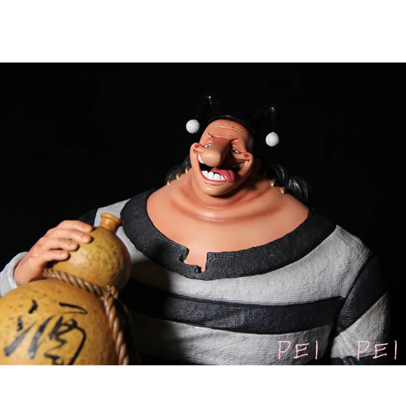 Аниме статуя ONE PIECE Черная Борода Пираты пьяный васкоп Shot полный длинный портрет gk