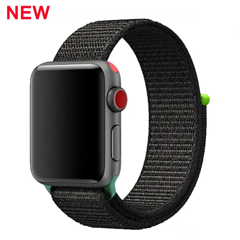 Ремешок для Apple Watch 42 мм 38 мм 5 4 3 correa iwatch 44 мм 40 мм спортивный браслет-петля Apple watch 5 4 аксессуары 5/3/2 - Цвет ремешка: NEW 8