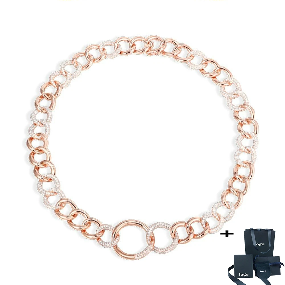 

2020 High Quality Fashion Trendy Vintage Pink And White Necklaces With Luxury Jewelry For Women In Monaco