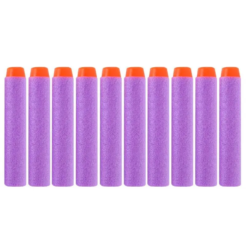 100 шт. для Nerf пули EVA мягкие полые отверстия головы 7 2 см повторная зарядка пуль