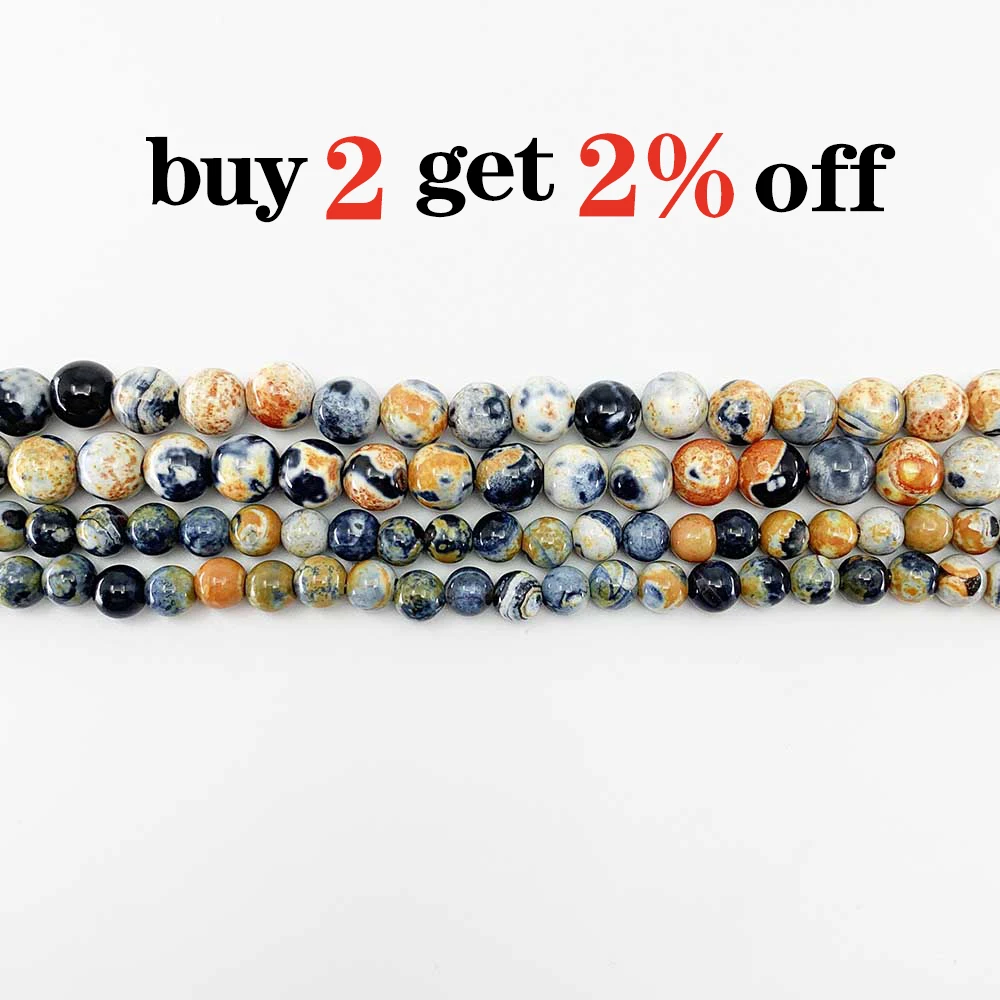 1 нить/лот 6 8 10 мм натуральный камень оранжевые Пламенные Агаты круглые свободные