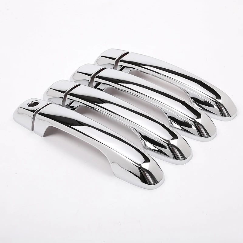 4 шт. хромированные пластиковые накладки на дверную ручку для Toyota|Хромирование| |