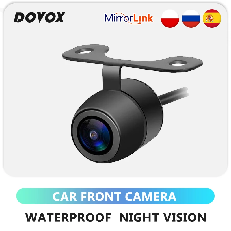 DOVOX 720P Car Radio Auto Front Camera Car Night Vision Waterproof  Auto Camera Car Audio Front Camera HD System