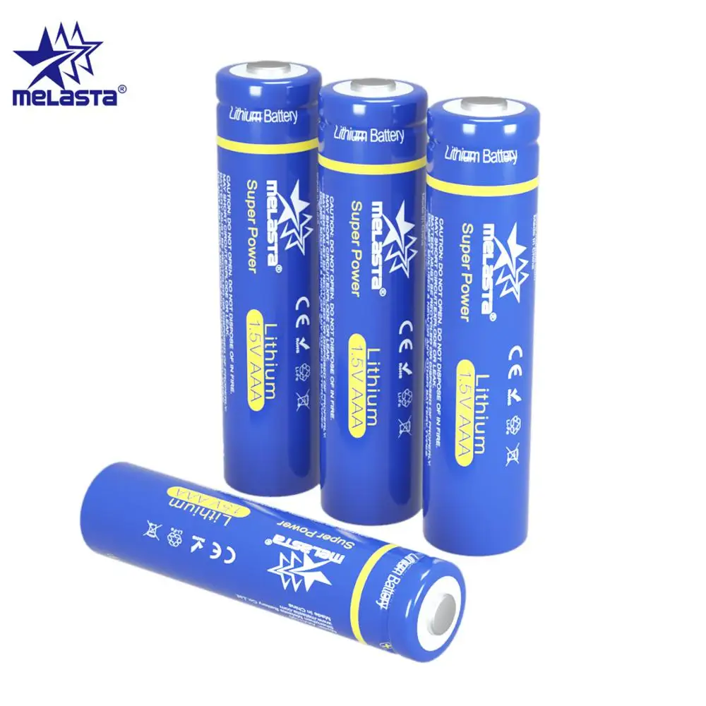 Melasta 4pcs lifes2 FR03 AAA 1.5V 1100mAh Lithium Primary Battery for toys MP3 camera electric shaver toothbrush remote clock |