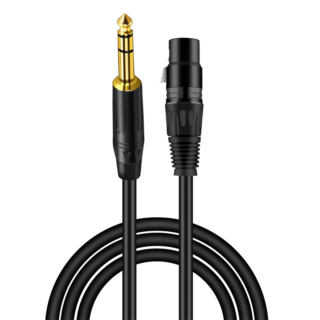 

XLR Large Three Core 6.35 Revolution XLR Male Female 6.5 Pair Canon Male Female Microphone Cable Audio Microphone