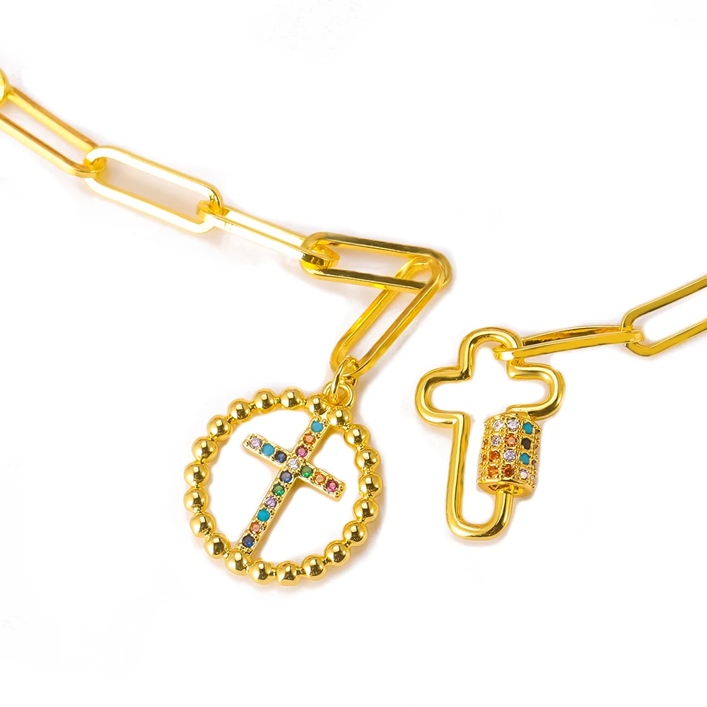 Хип-хоп цепочка на шею в стиле панк Подвеска &quotзамок&quot Женский Мужской