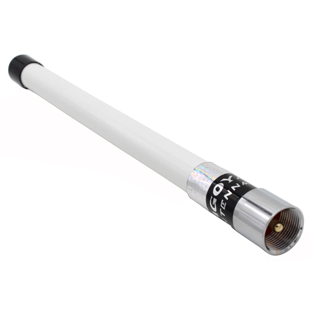 1 шт. Nagoya NL-350 волокно Стекло антенна УКВ+ UHF 144/430 мГц Dual Band с высоким коэффициентом усиления антенна для Yaesu TH-9800 UV-25HX мобильный автомобильное радио - Цвет: Белый