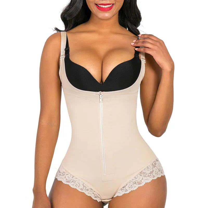 

Original Shapewear for Women Tummy Control Fajas Colombianas Body Shaper Zipper Open Bust Bodysuit Fajas Reductoras Binders