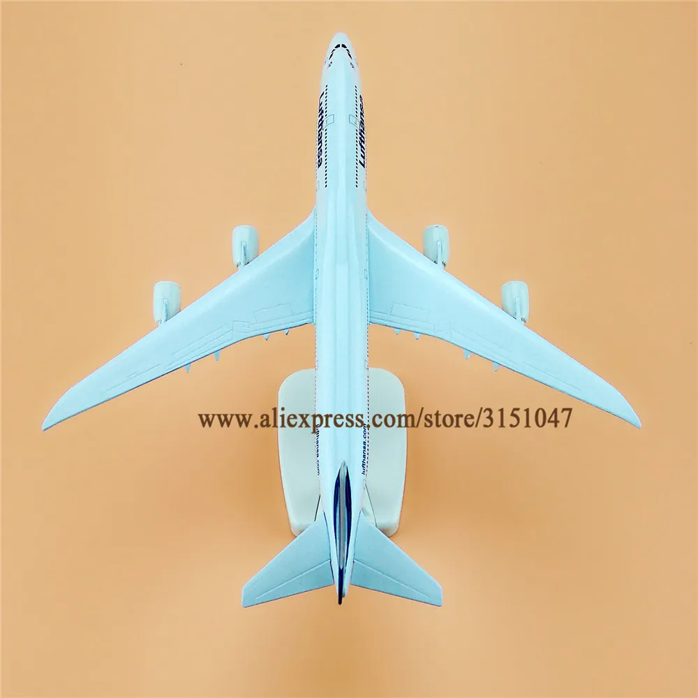 20 см модель самолета Air Lufthansa B747 Boeing 747 8 Airways Airlines металлический сплав литья под