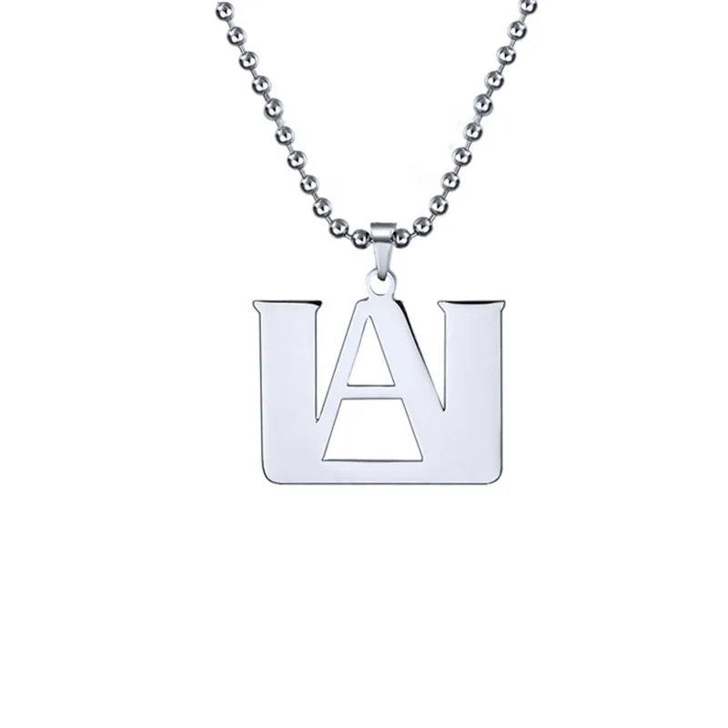 Anime My Hero Academia Pendant Necklace Boku No Stainless Steel Charm For Men Women Gifts | Украшения и аксессуары