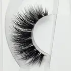 Visofree 3D норковые ресницы, вьющиеся пушистые ресницы, перекрещивающиеся норковые ресницы, невидимая лента, накладные ресницы среднего объема, lashesF201