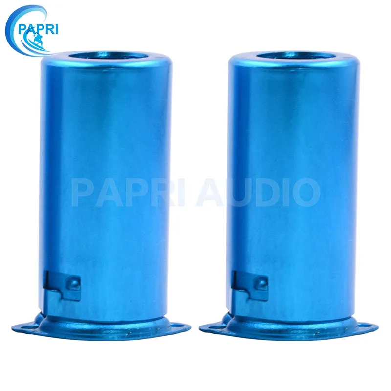 PAPRI 2 шт. B9A 9Pin 55 мм алюминиевая крышка вакуумная трубка аудио HIFI DIY для 12AX7 12AT7 12AU7 ECC81