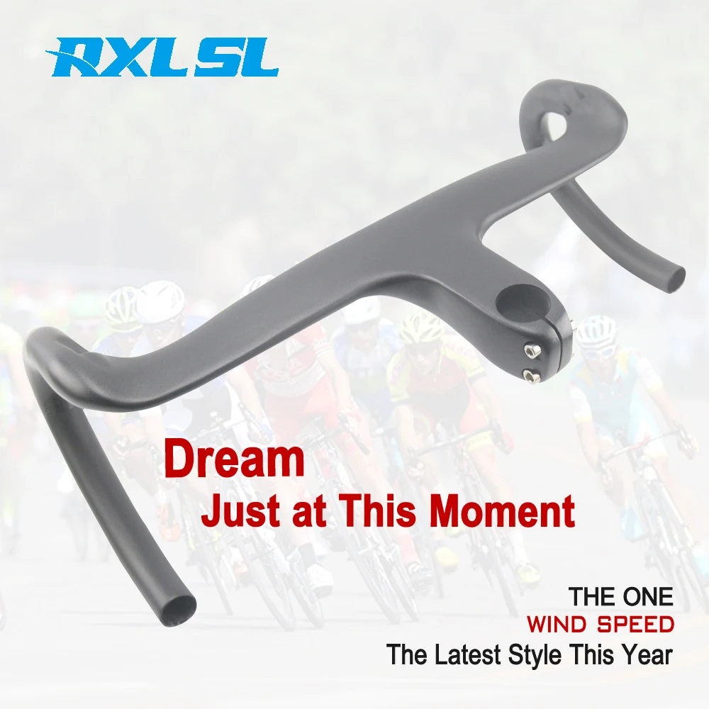 УГЛЕРОДНЫЙ руль для шоссейного велосипеда RXL SL интегрированный со стержнем 28 6 с