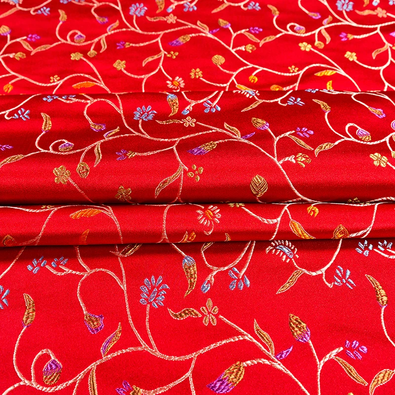 Жаккардовая Дамасская ткань для одежды ручной работы сделай сам ченсам и кимоно