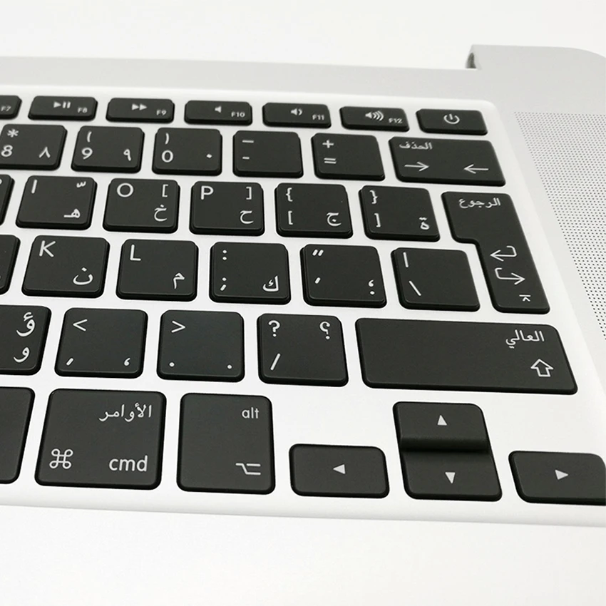 Оригинальная арабская клавиатура с подсветкой для Macbook Pro Retina 15 дюймов A1398 Topcase 2013