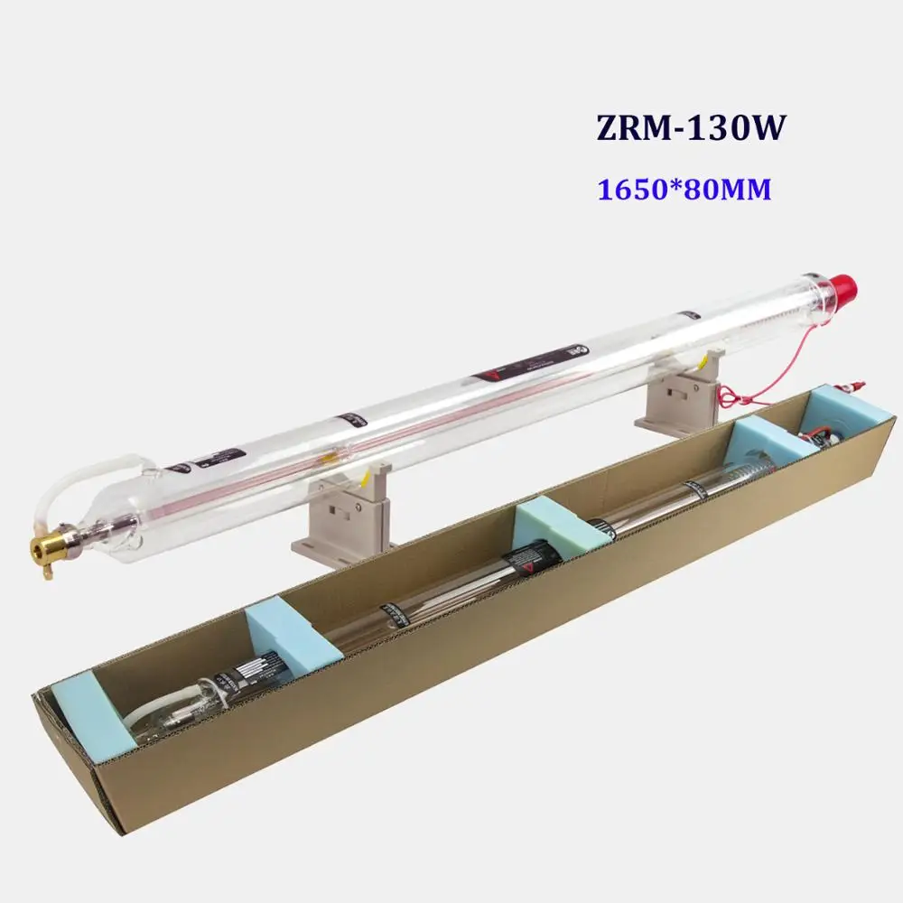 Стеклянная трубка 1650 мм длина 80 диаметр для лазерной гравировки Co2 130 Вт |