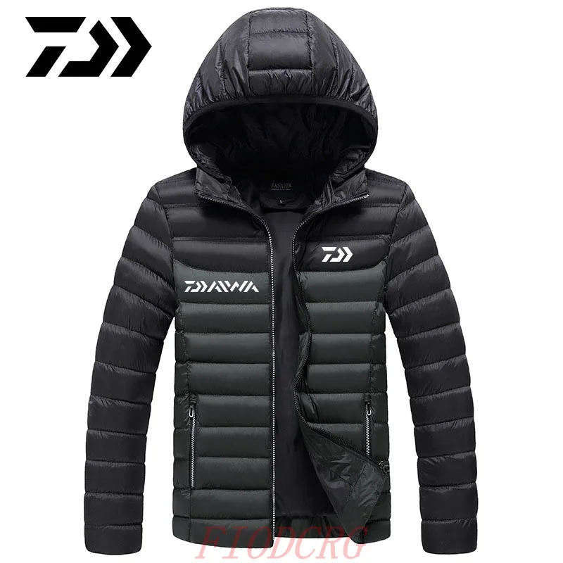 

Daiwa Outdoor Softshell Hiking Fishing Jackets Male Spring Autumn Trekking Camping Hydrophobic Clothing Fishing Waterproof Coats