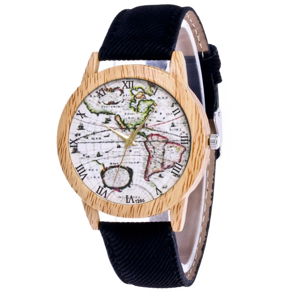 Мужские кварцевые часы высокого качества брендовые полезные деревянные с