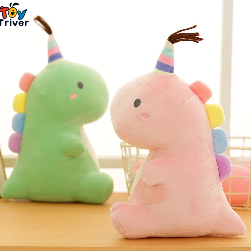 

Cute Dinosaur Plush Toys Stuffed Animals Doll Girls Boys Baby Kids Children Plushies Bedroom Home Decor Kawaii Birthday Gifts