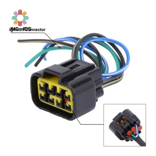 Мотоциклетные аксессуары 8 Pin коннектор зажигания водонепроницаемый пластик для
