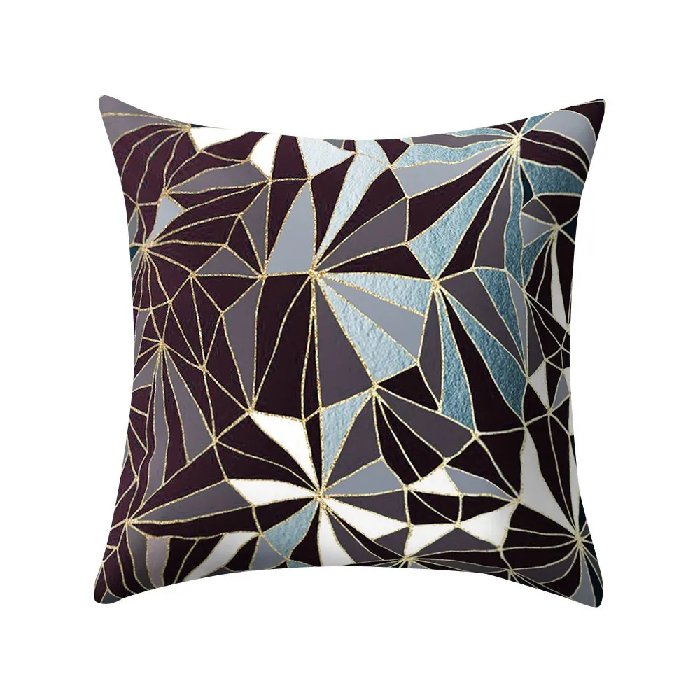 Розовые черные золотые наволочки 45x45 см квадратная наволочка декоративные