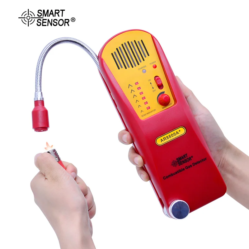 Умный датчик AR8800A + детектор утечки горючих газов тестер тест природного газа