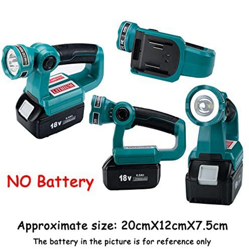 

for MAKITA Battery Pack 3W Flashlight 14.4V-20V LED Lamp BL1860 Flashlight Work Light Portable USB Outdoor Light