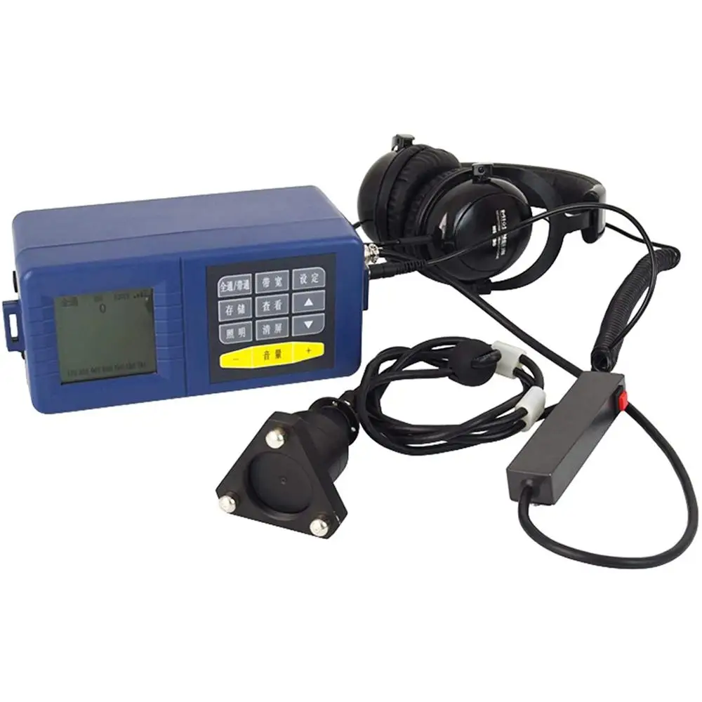 

Water Leak Detector Underground Water Pipe Leakage Meter with Frequency Analysis Bandwidth 70 to 3000Hz VTS-2000