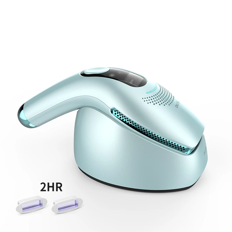 Лазерный эпилятор DEESS GP590, удаление волос на долгое время, 0,9 с, безболезненный, холодный Ipl аппарат, неограниченные вспышки Лазерный эпилятор DEESS GP590, удаление волос на долгое время, 0,9 с, безболезненный, холодный Ipl аппарат, неограниченные вспышки