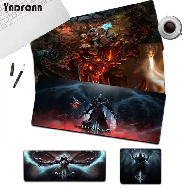 

YNDFCNB Diablo Rubber PC Computer Gaming mousepad Size for Gaming Mousepads Deak Mat for overwatch/cs go/world of warcraft