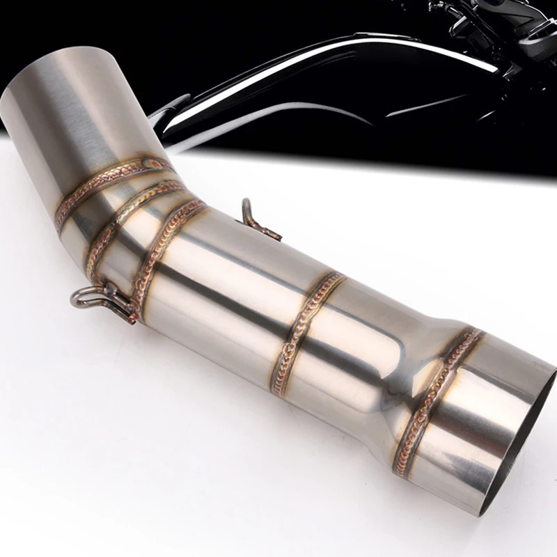 51 мм без шнуровки выхлопная труба для DUCATI DIAVEL Модифицированная средняя