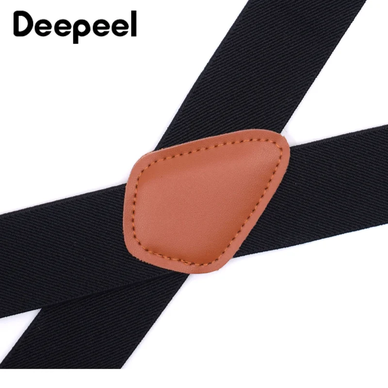 Deepeel 1 шт. 3.5X120cm Для мужчин 4 пряжки с зажимом Регулируемая х образные Бронзовый