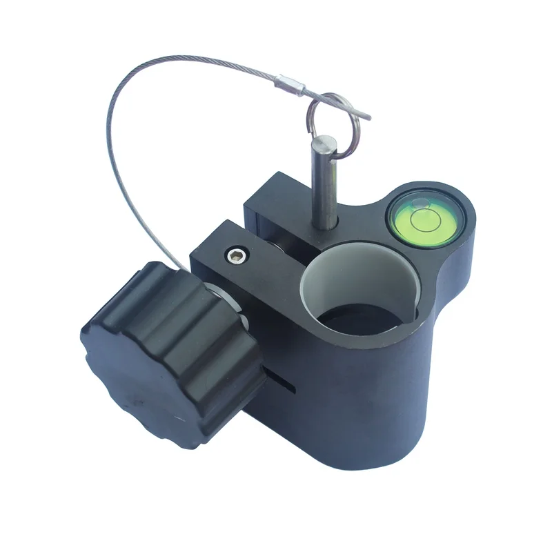 Уровень выравнивающего элемента высокоточный нивелир черного цвета для