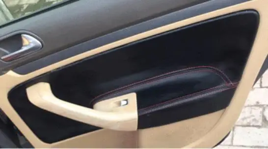 4 шт. защитные накладки из микрофибры на передние/задние дверные панели для Volkswagen