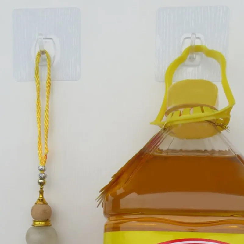 

Strong Sticky Hook Wall-mounted Hanger Hook Load-bearing Sucker Kitchen Hook After Sticking The Door, No Trace And No Punching