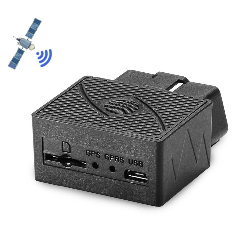 OBD II gps трекер для отслеживания в режиме реального времени устройство слежения за