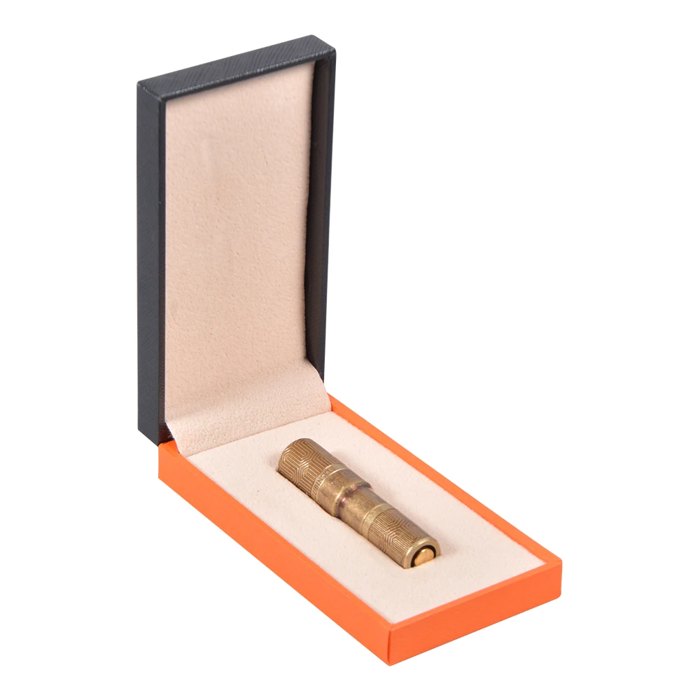 Сигаретный медный дырокол для сигар инструменты курения портативное освещение с