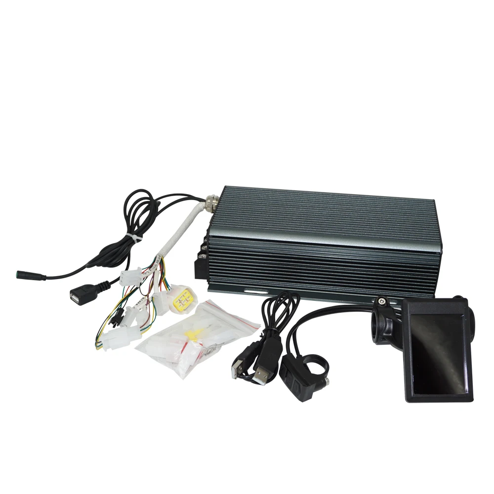 Контроллер двигателя Sabvoton SVMC72150 TFT H6 цветной дисплей спидометр и 72 в 3000 Вт комплекты с bluetooth адаптером для велосипеда