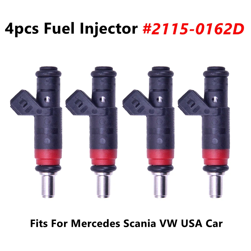 4 шт. топливный инжектор подходит для Mercedes Scania VW USA Car 21150162D|Топливный инжектор| |