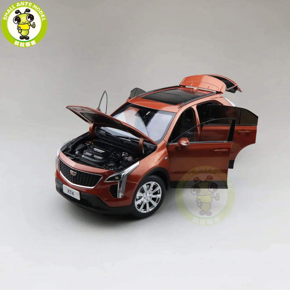 1/18 США GM Cadillac XT4 литой модельный автомобиль игрушка джип подарки для мальчиков и девочек