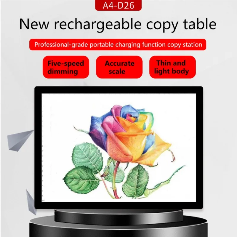 Портативный Магнитный A4 светильник световой короб Отслеживание Светильник