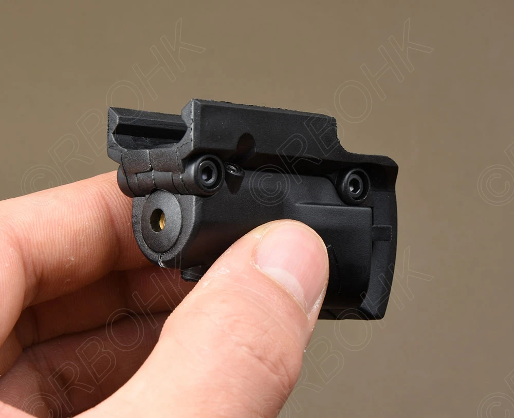 Тактический пистолет с красной точкой лазерный задний прицел для Glock 17 22 23 25 27 28 43