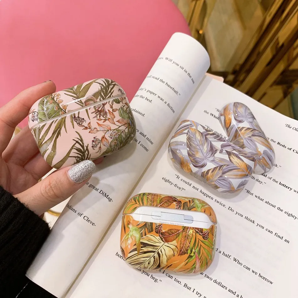 

Earphone Case For Apple Airpods Pro Case Marble Cartoon Silicone Cover For Apple Air Pods Pro 3 Headphone Earpods Charging Box